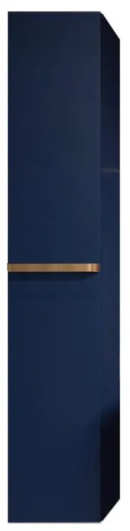 Colonna per mobile bagno LOA RANDAL 1 anta P 25 x L 30 x H 165 cm blu e oro laminato truciolare