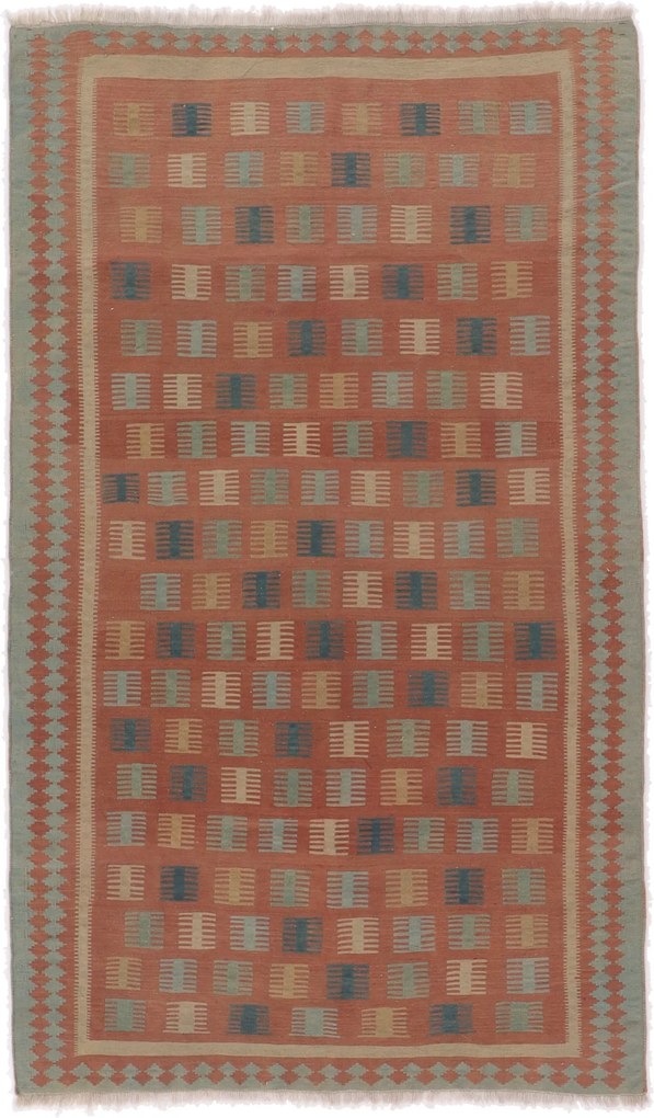 Kilim Tappeto 140 x 240 (Iran) Tessuto A Mano