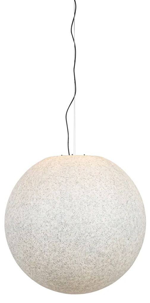 Lampada a sospensione da esterno moderna grigia 77 cm IP65 - Nura