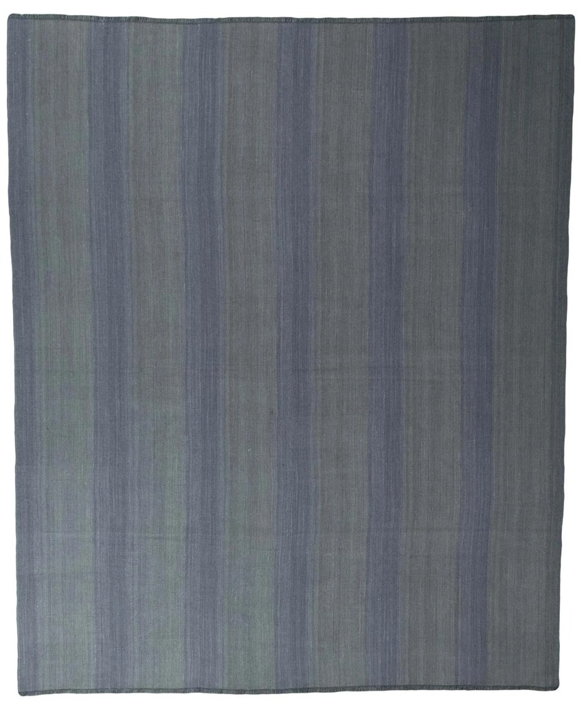 Kilim Tappeto persiano 360 x 300 Nero (Iran) Tessuto A Mano