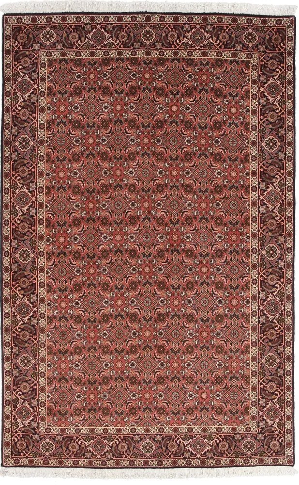 Bidjar Tappeto persiano 140 x 220 Blu (Iran) Annodato A Mano