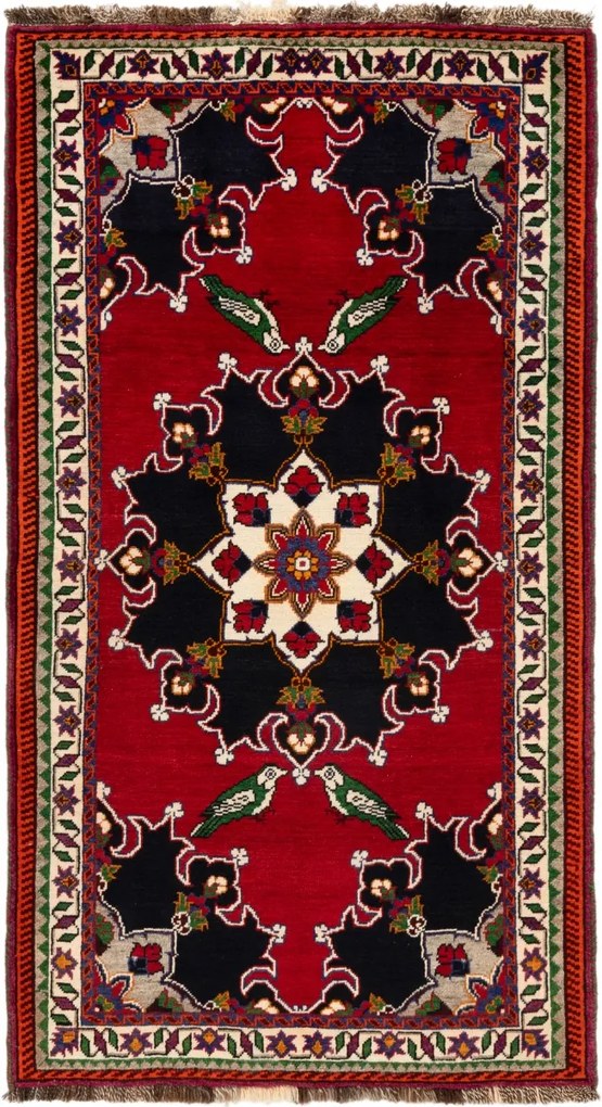 Gabbeh Tappeto 110x190 (Iran) Annodato A Mano
