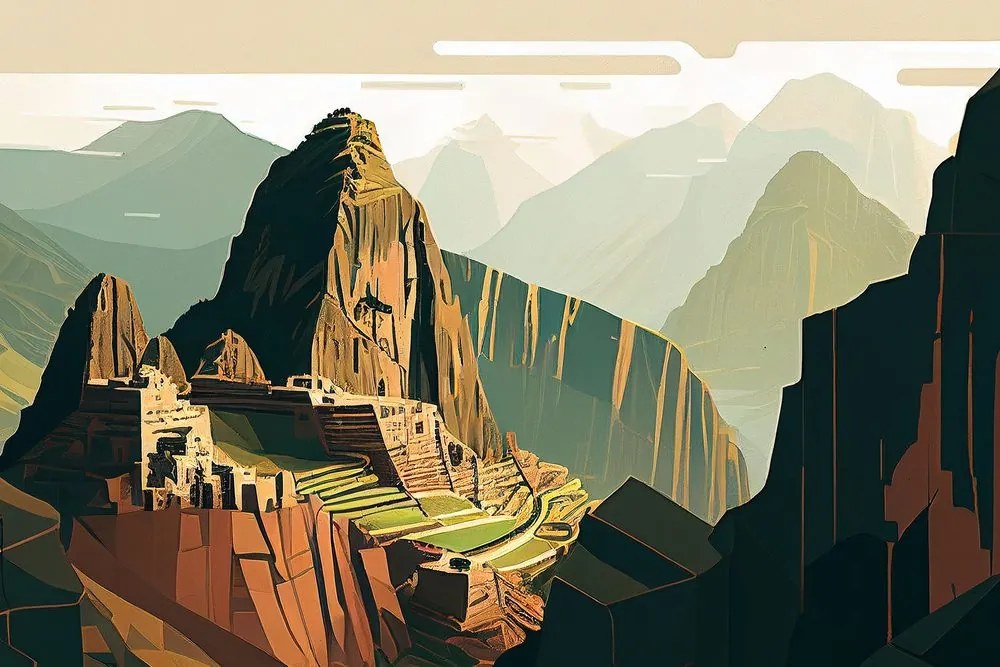 Stampa su tela – Splendido Machu Picchu