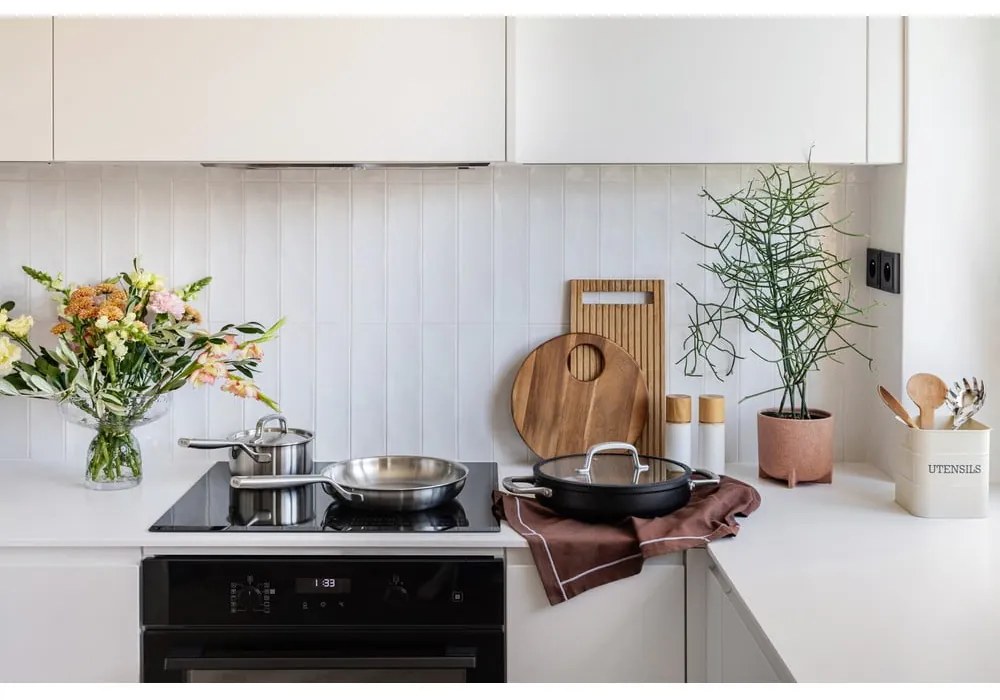 Padella con coperchio/con superficie in ceramica ø 28 cm tegame Meda 3.0 – FABINI