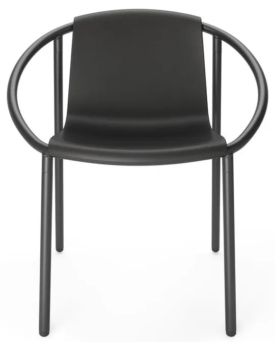 Sedia da pranzo nera Ringo - Umbra