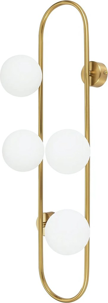 Lampada da parete APP1144-4W oro