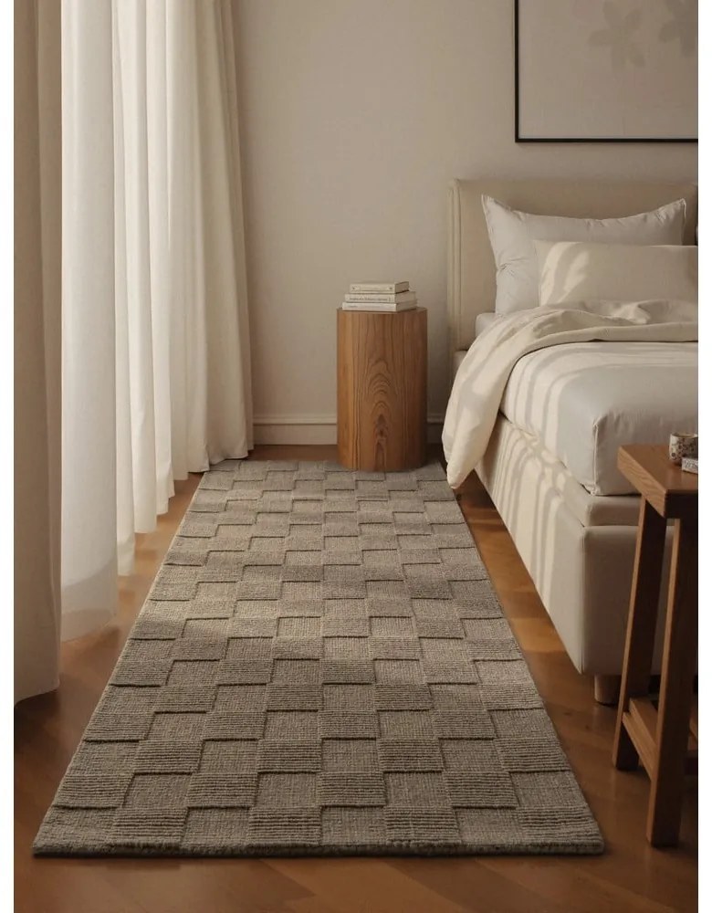 Passatoia beige in lana tessuta a mano 80x200 cm Scala – Villeroy&amp;Boch