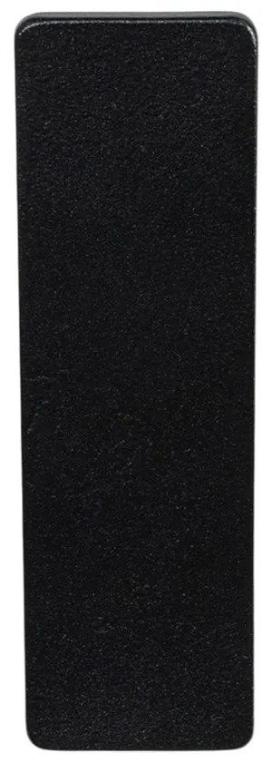 Gancio da parete nero in acciaio Angle – Spinder Design