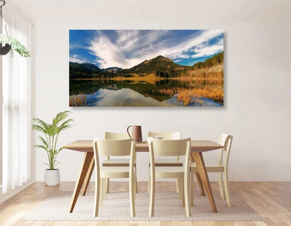 Stampa su tela – Lago sotto le colline