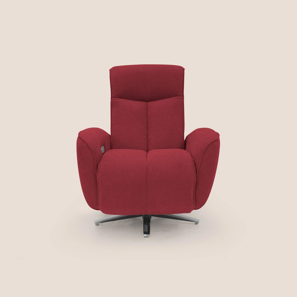 EVA Poltroncina RELAX in morbido tessuto impermeabile T02 rosso