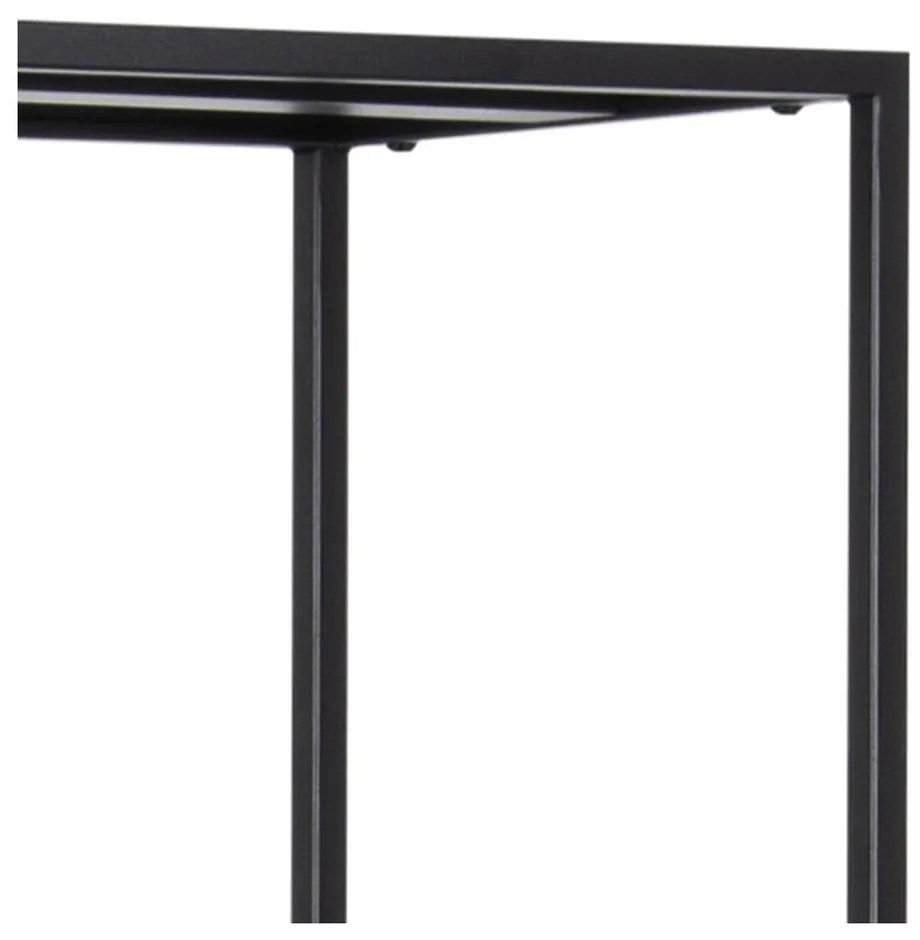 Libreria nera in metallo 70x185 cm Newcastle - Actona