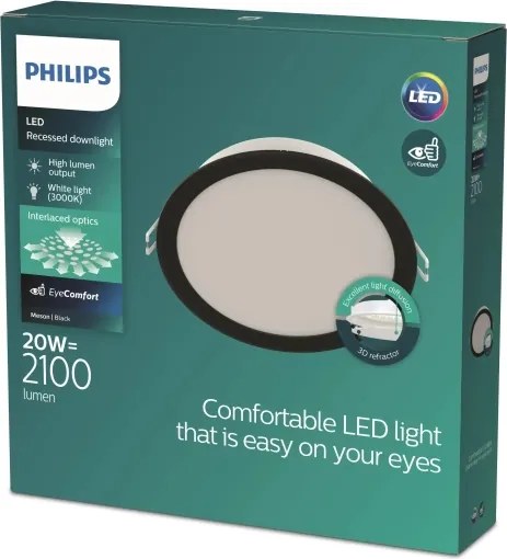 Philips - Lampada da incasso LED MESON LED/20W/230V 3000K