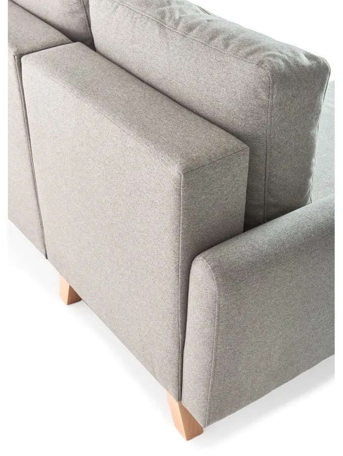 Divano letto ad angolo variabile grigio chiaro Pop - Bonami Selection