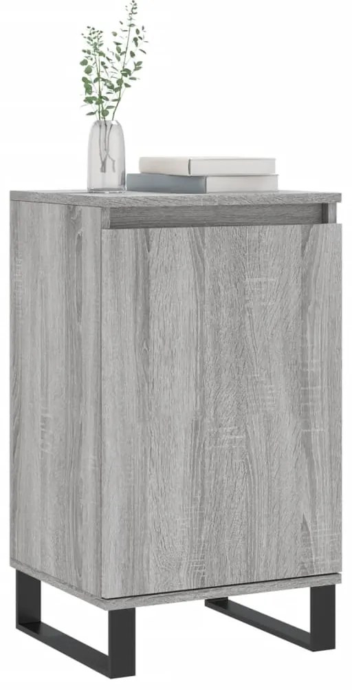 Credenza grigio sonoma 40x35x70 cm in legno multistrato