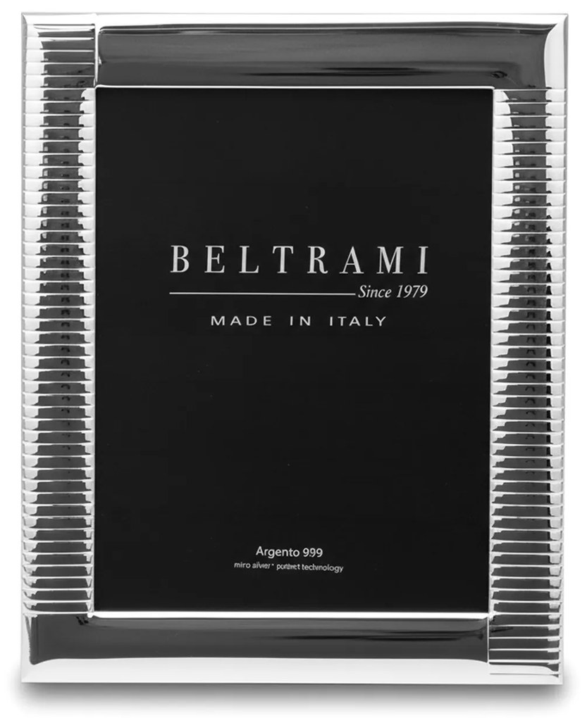 Portafoto linee foto 13x18 cm Beltrami con argento Miro Silver