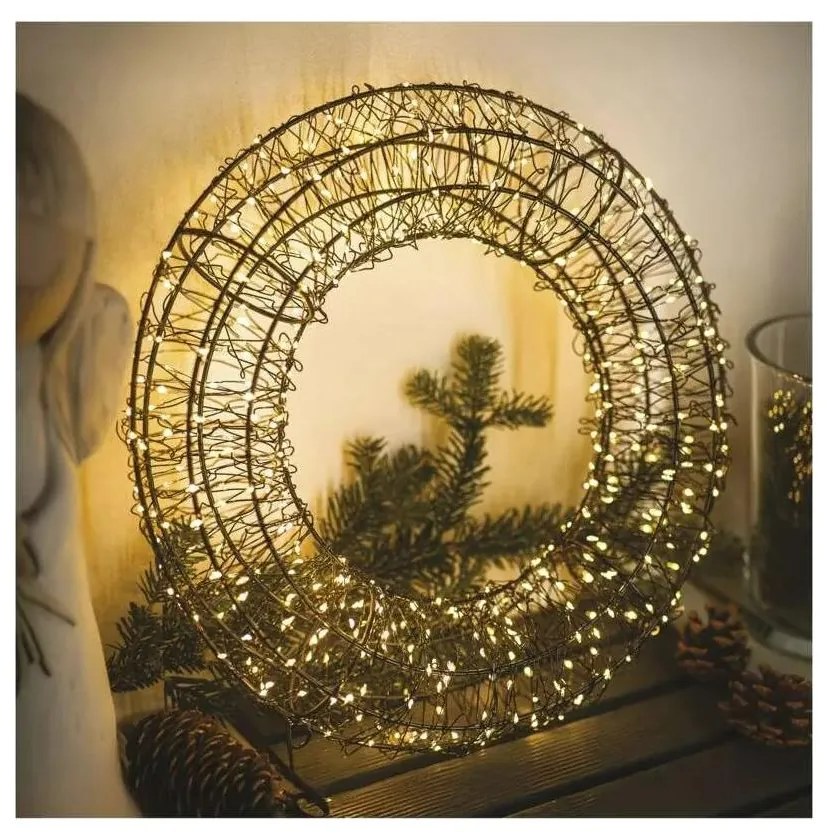 Decorazione natalizia a LED, 480 LED / 230 V, Ø 38 cm