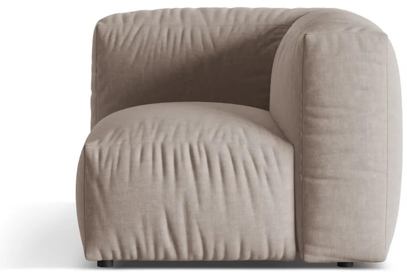 Modulo divano beige (angolo variabile) Martina - Micadoni Home