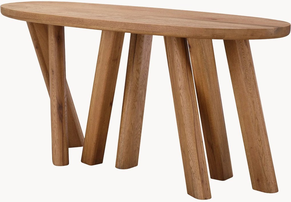 Consolle in legno di quercia Bayshore