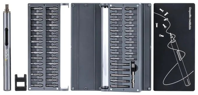 StarTech.com Cacciavite di Precisione Elettrico Cordless 4mm 0.35 Nm 2 Batterie