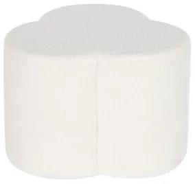 Poggiapiedi DKD Home Decor Bianco 53 x 53 x 40 cm