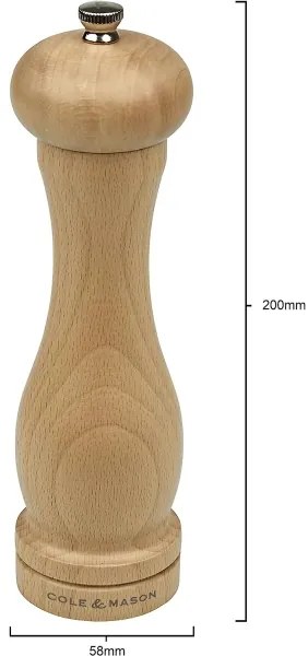 Cole&Mason - Macina sale CAPSTAN BEECH faggio 20 cm