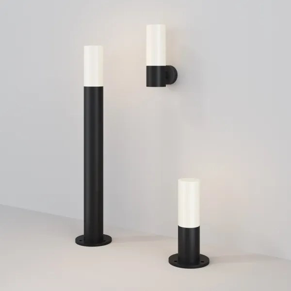 Maytoni O418FL-01B - Lampada da esterno WILLIS 1xE27/60W/230V 30 cm IP54 nero