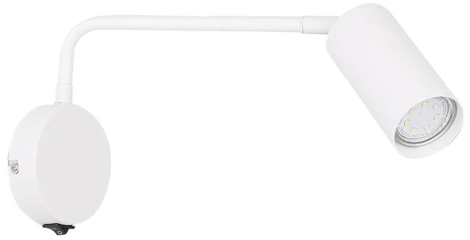 Lampada da parete TINA 1xGU10/15W/230V bianca