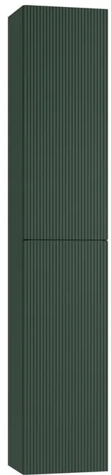 Colonna per mobile bagno Opera 2 ante P 27 x L 30 x H 160 cm laccato opaco verde foresta