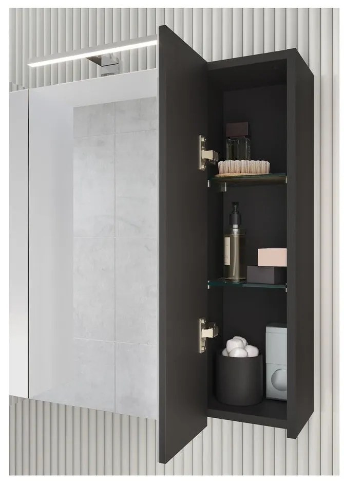 Set da bagno color antracite Lemont - Germania