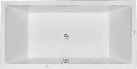 Vasca idromassaggio 180x90 da Incasso 2 Schienali Air System bianco Starck 760052000AS0000 Duravit