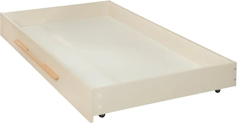 Letto da bambini beige con contenitore rete non inclusa 90x200 cm Kids – Roba