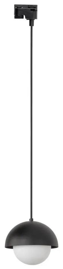 Lampadario su filo per sistema a binario BONO 1xG9/8W/230V nero