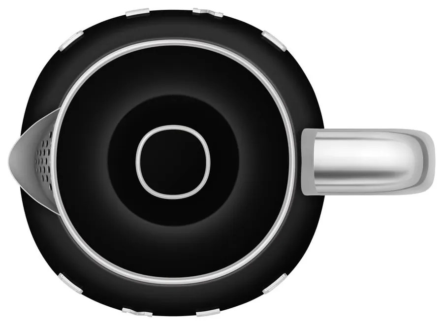 Bollitore nero in acciaio inox 800 ml Retro Style - SMEG