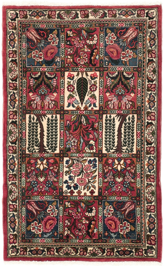 Bakhtiar Tappeto persiano 70x110 (Iran) Annodato A Mano