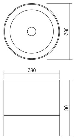 Redo 90626 - Faretto da esterno a LED SHAFT LED/13W/230V IP65, bianco
