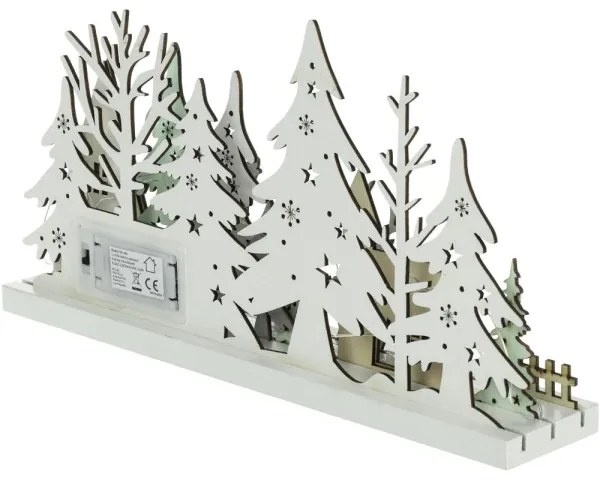 Retlux - Decorazione natalizia LED LED/3xAAA/bianco caldo foresta