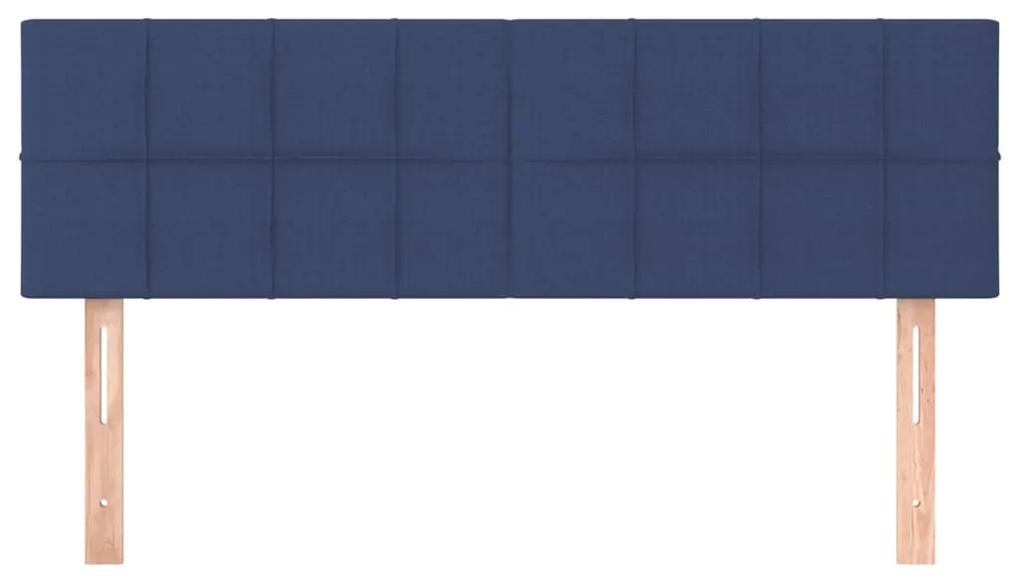 Testiere 2 pz blu 72x5x78/88 cm in tessuto