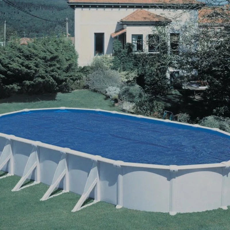 Copertura termica per piscina GRE in polietilene 735 x 370 cm