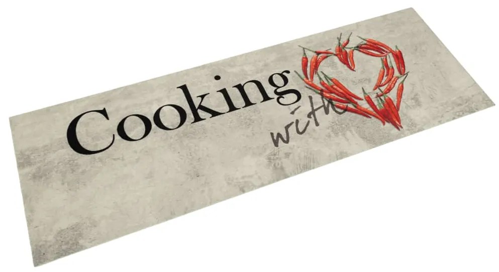Tappeto Da Cucina Lavabile Cucinare 45x150 Cm İn Velluto /