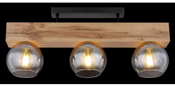 Globo 15656-3D - Plafoniera MOITAS 3xE27/40W/230V