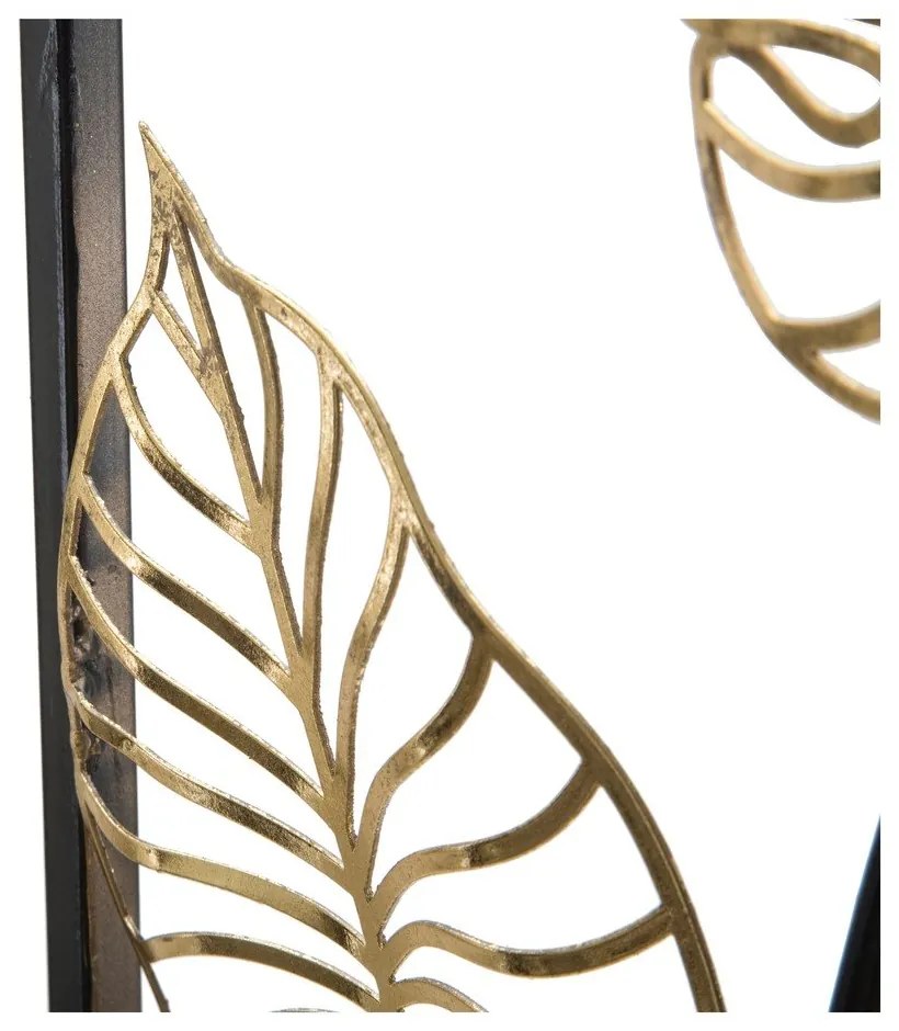 Decorazione da appendere in metallo con motivo a foglie Mauro Ferretti -B-, 31 x 90 cm Luxy - Mauro Ferretti