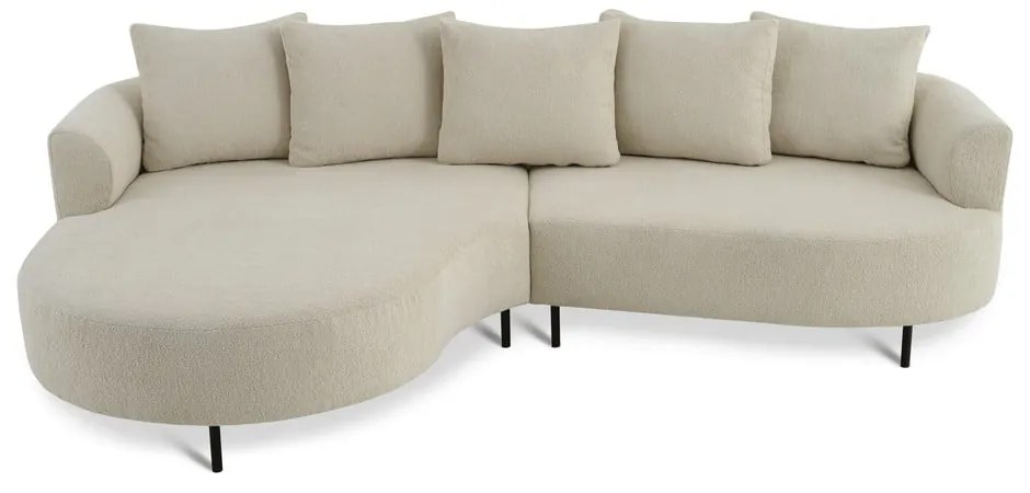 Divano angolare beige (angolo sinistro) Vitoria - Scandic