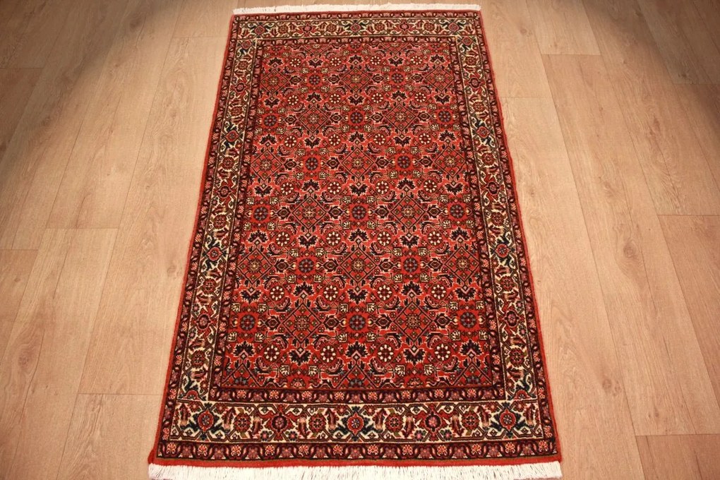 Bidjar Tappeto 80x150 (Iran) Annodato A Mano