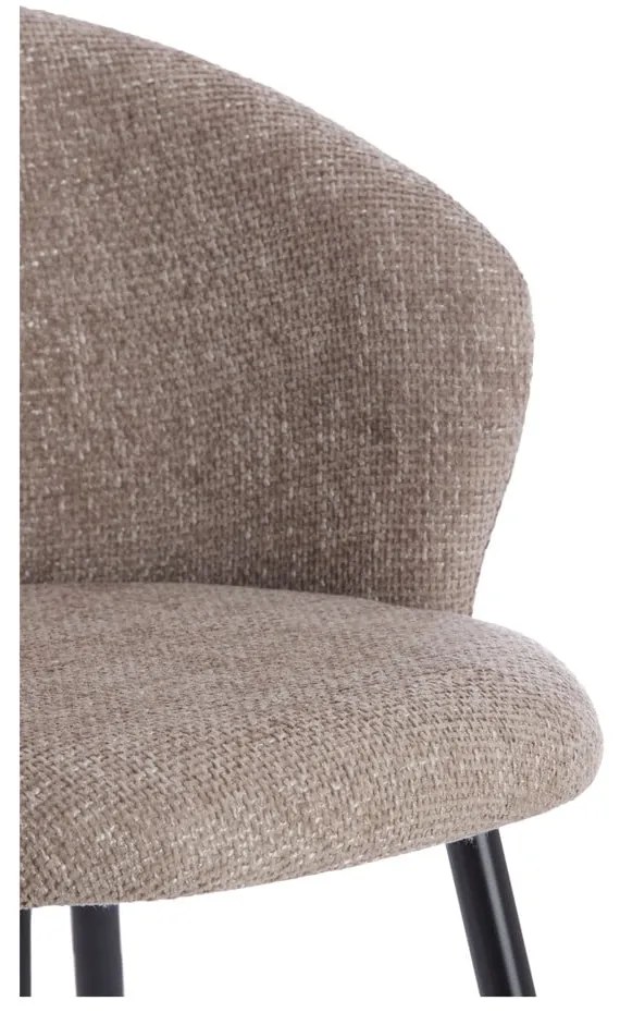 Set di sedie da pranzo beige in metallo 2 pz Radaja – Light &amp; Living