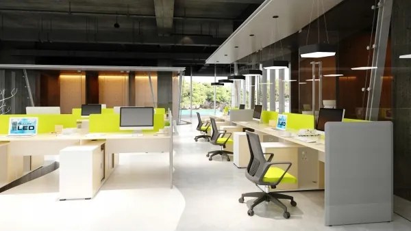 LED lampadario a cavo LED/20W/230V nero