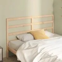 Testiera per Letto 146x4x100 cm in Legno Massello di Pino cod mxl 48656