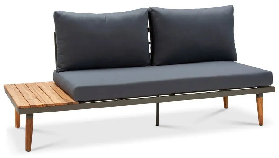Divano da giardino grigio con struttura in legno di acacia Lustio - Bonami Selection