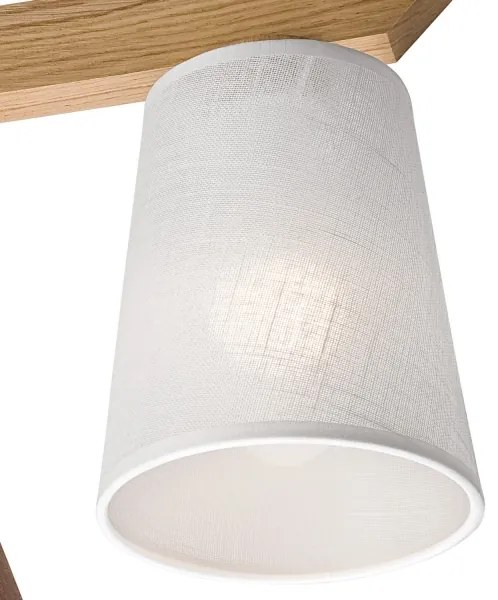 Plafoniera ANTONIO 3xE14/40W/230V rovere