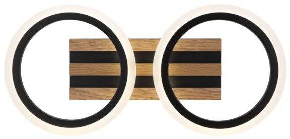 Globo 67360D2 - Plafoniera LED BLEVINS 15W/230V 3000/4200/600K