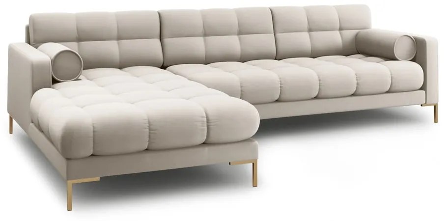 Divano angolare beige (angolo sinistro) Bali - Cosmopolitan Design